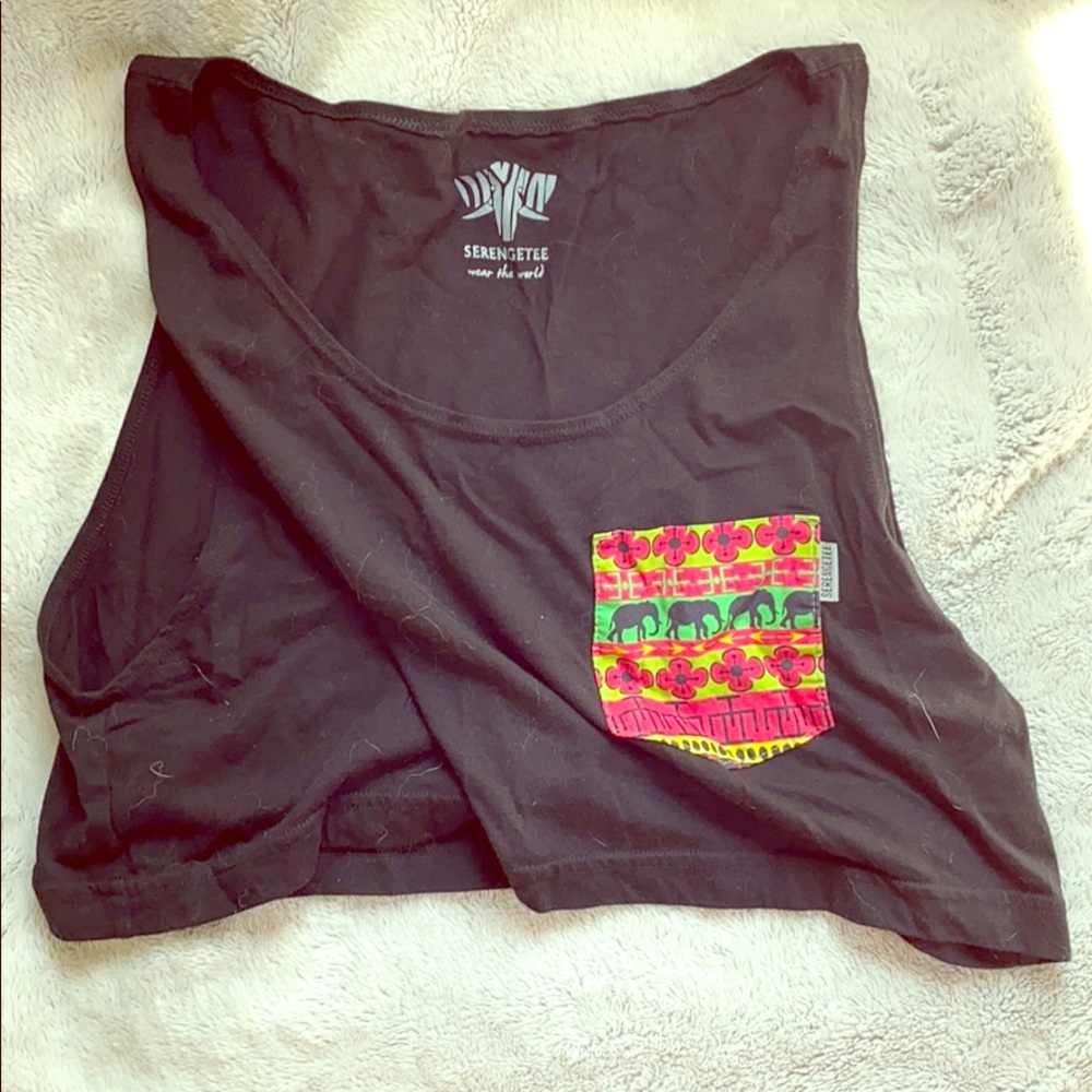 Serengetee Crop Top